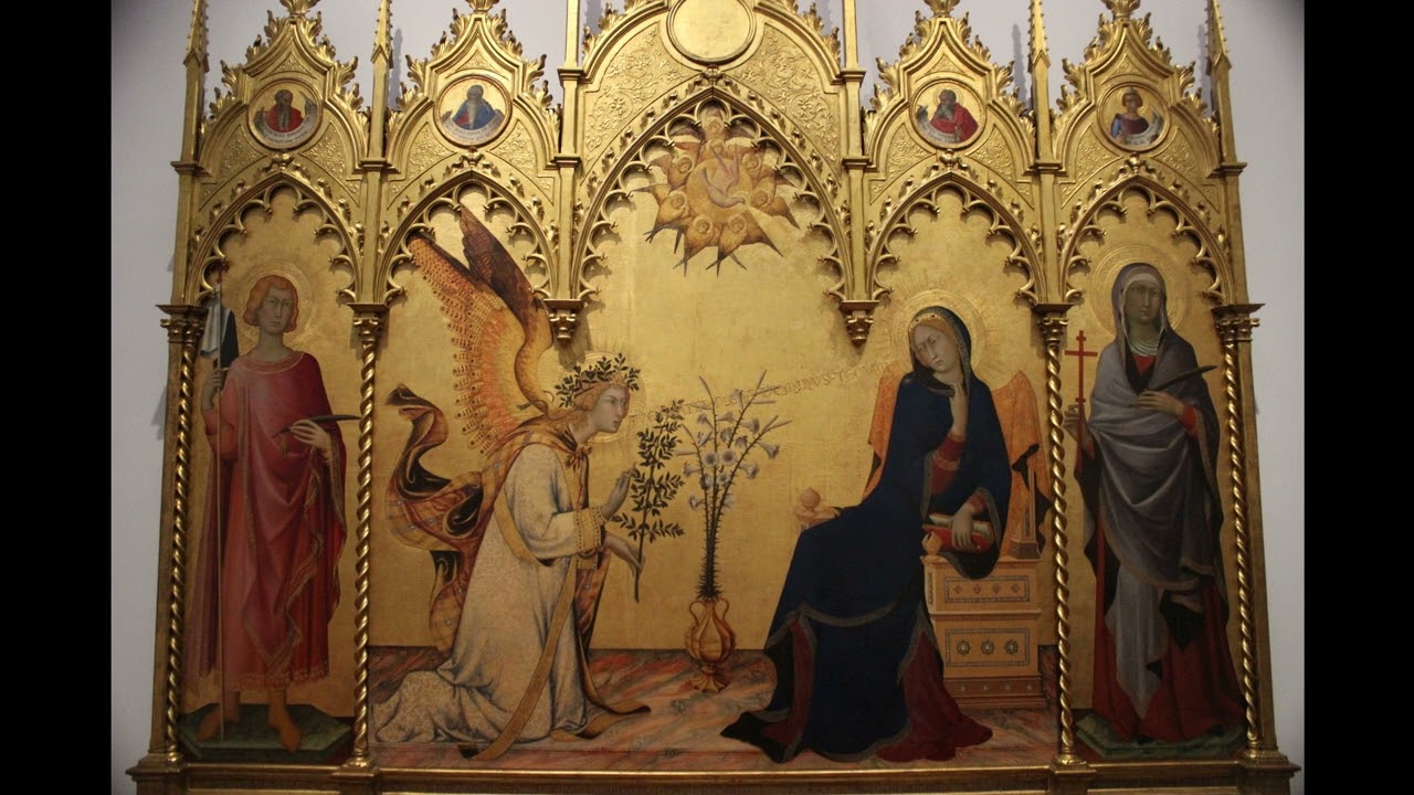Simone Martini - La Anunciaci&oacute;n
