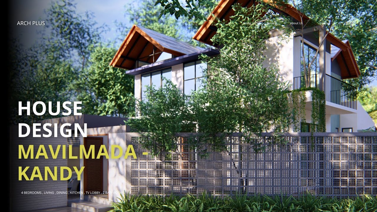 HOUSE DESIGN SRI LANKA | Modern House design | Proposed New House @ Mavilmada Kandy. Architecture