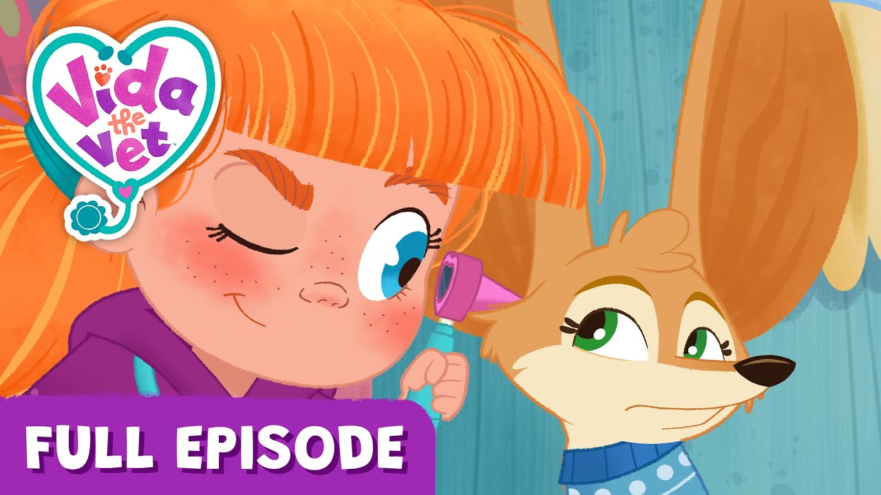 Kipp’s Ear Dizzy Mystery @VidaTheVet Full Episode 💖 Animal Cartoons for Kids #learning  #Animals