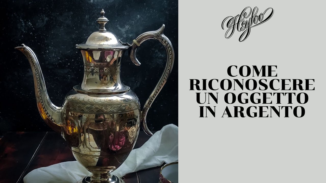 COME RICONOSCERE E PULIRE GLI OGGETTI IN ARGENTO