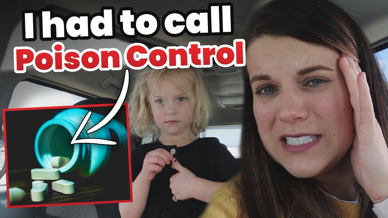 104 Fever and call to POISON CONTROL | Mower Moments Family Vlog