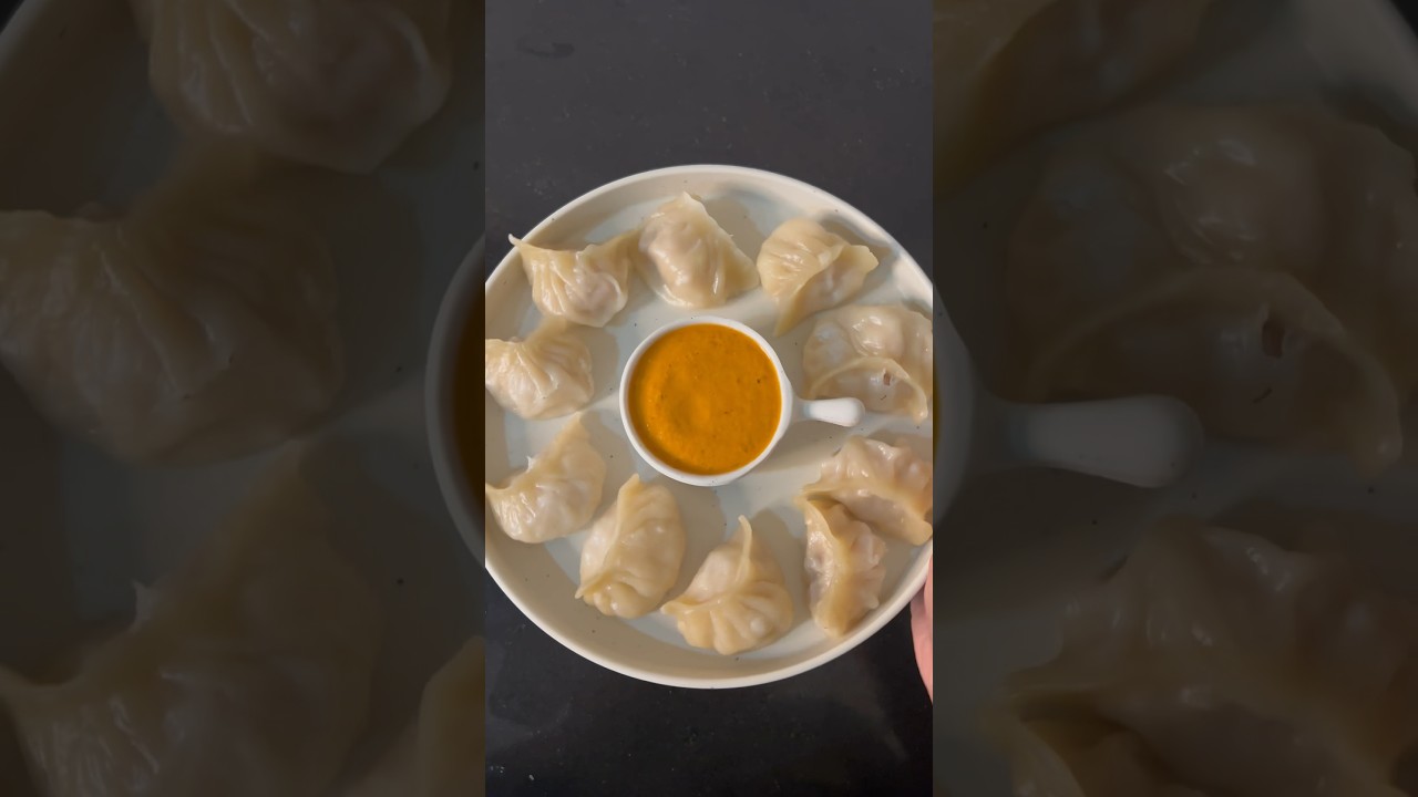 Ghar ka Authentic Chicken Momo #shorts #youtubeshorts