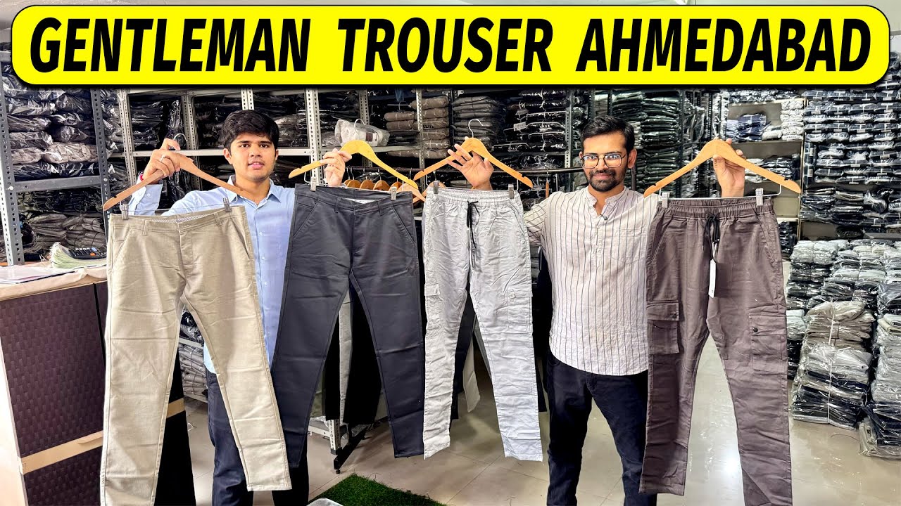 Trouser Manufacturer in Ahmedabad / Cotton pant, Lower, Cargo / Gentleman Garment Ahmedabad