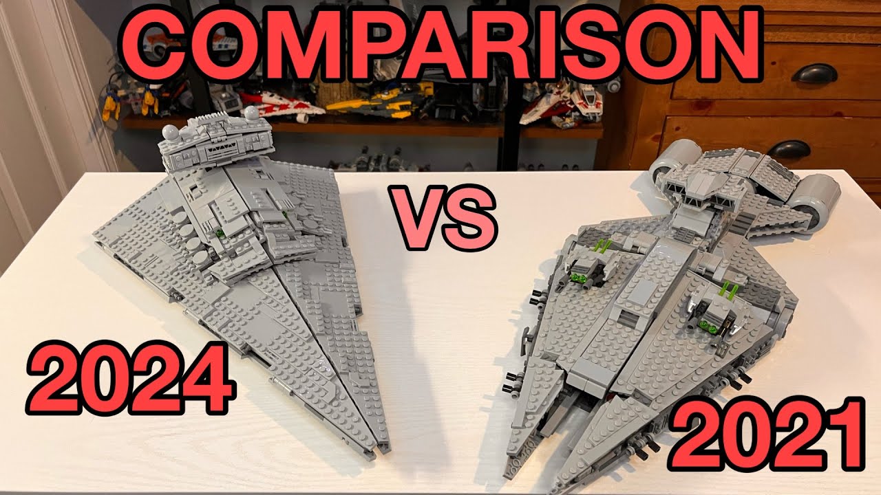 LEGO STAR WARS IMPERIAL STAR DESTROYER VS IMPERIAL LIGHT CRUISER COMPARISON