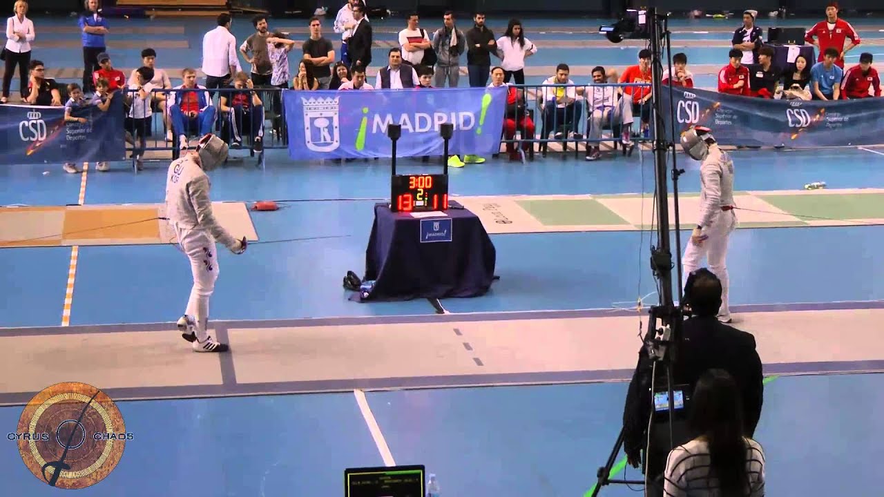 Madrid 2015 - GOLD - Ibragimov RUS v Gu KOR