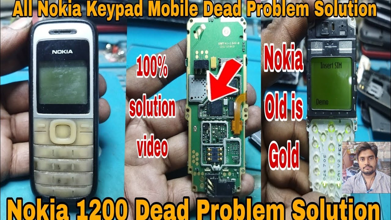 Nokia 1200 Dead Problem Solution Old s Gold mobile#vikastech#mobilerepairing#mobile#chargingsolution