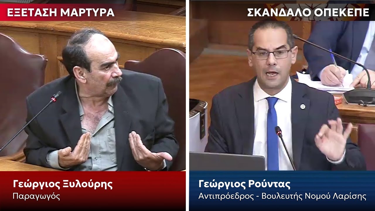 ΕΞΕΤΑΣΗ ΜΑΡΤΥΡΑ: Ο Γεώργιος Ξυλούρης («ΦΡΑΠΕΣ») για το σκάνδαλο του ΟΠΕΚΕΠΕ