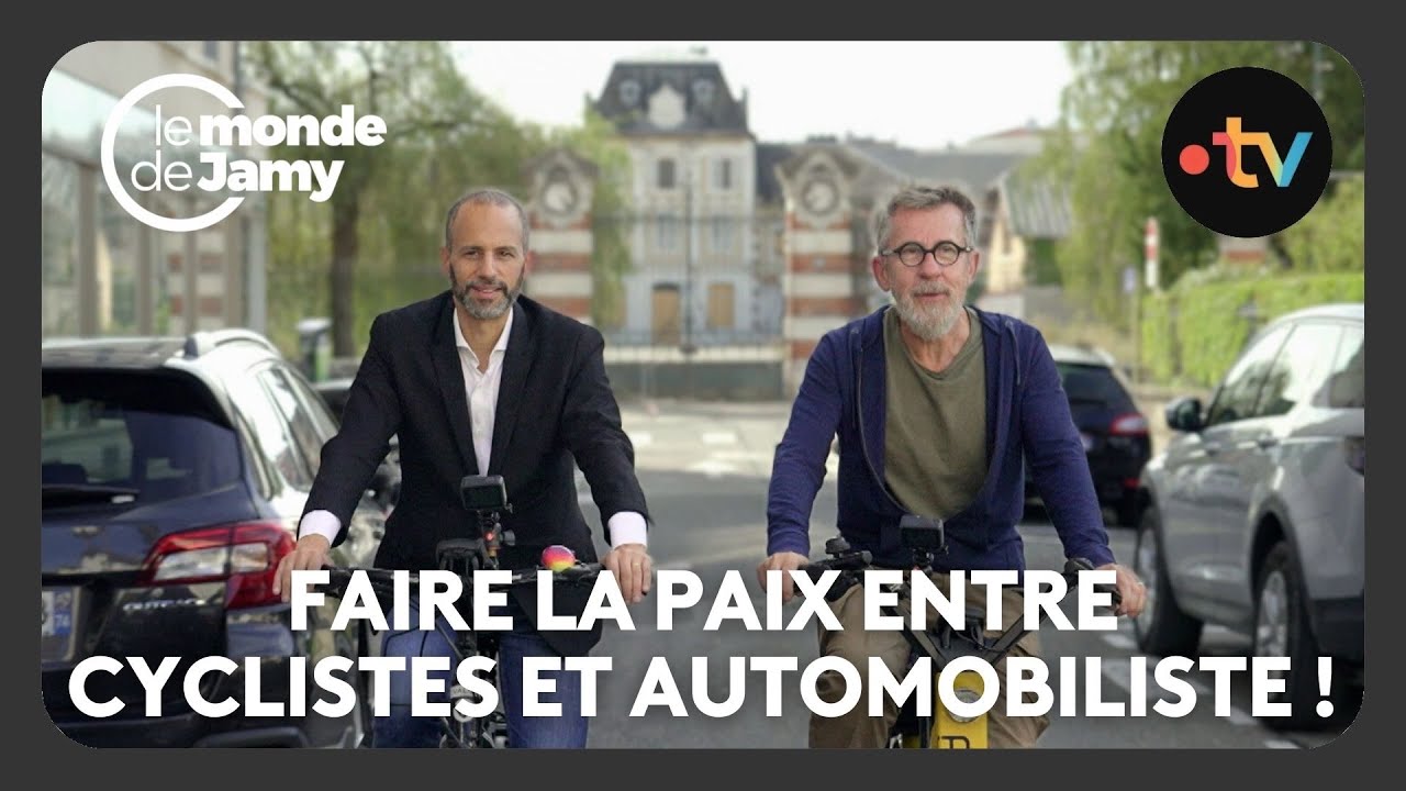 Jamy sur les pistes cyclables ! - Le monde de Jamy