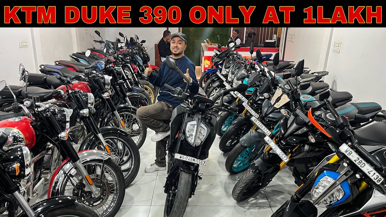 KTM DUKE 390🔥 ONLY 1LAKH 😱 BEST CONDITION SECONDHAND  BIKE SHOWROOM IN SILIGURI 