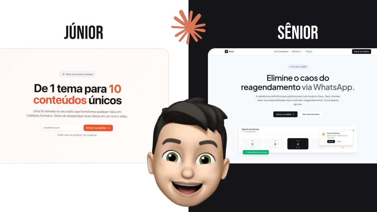 Seus apps feitos com IA são feios? Você tá fazendo errado!