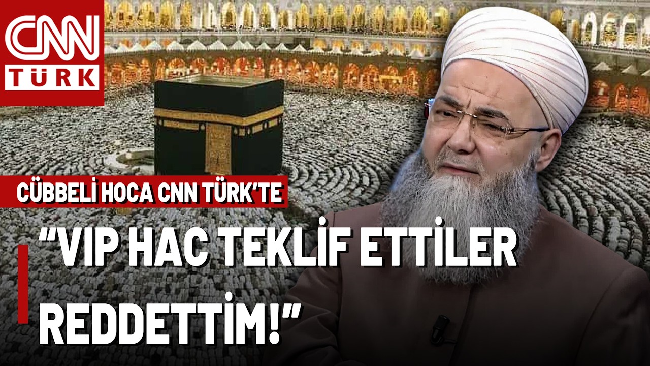 Cübbeli Ahmet Hoca'dan CNN TÜRK'te Açıklamalar! 