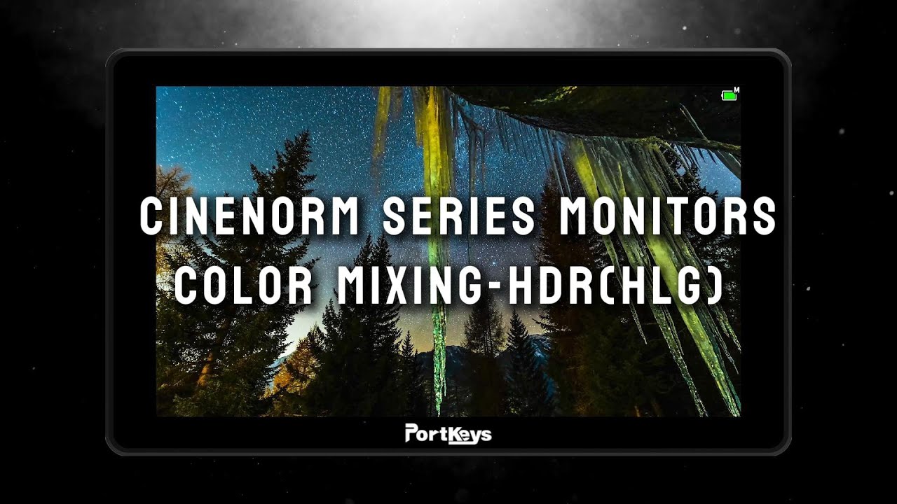 CINENORM OS: Color Mixing—HDR(HLG)