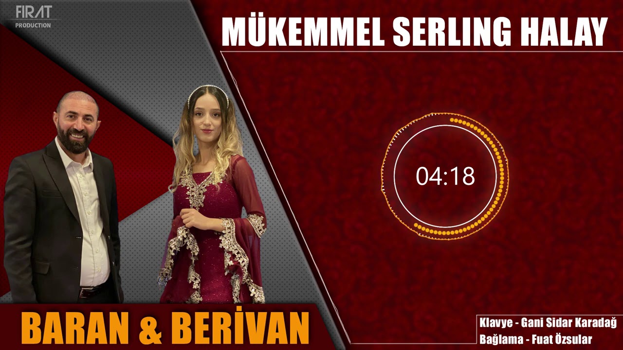 BARAN BERİVAN - M&Uuml;KEMMEL SERLING HALAY POTPORİ