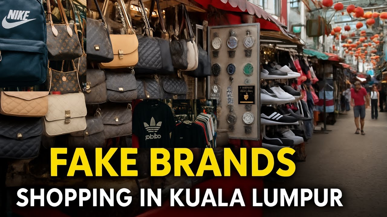 Cheap Shopping Kuala Lumpur🛍️Chinatown Malaysia Petaling Street Kuala Lampur 4K Walking tour