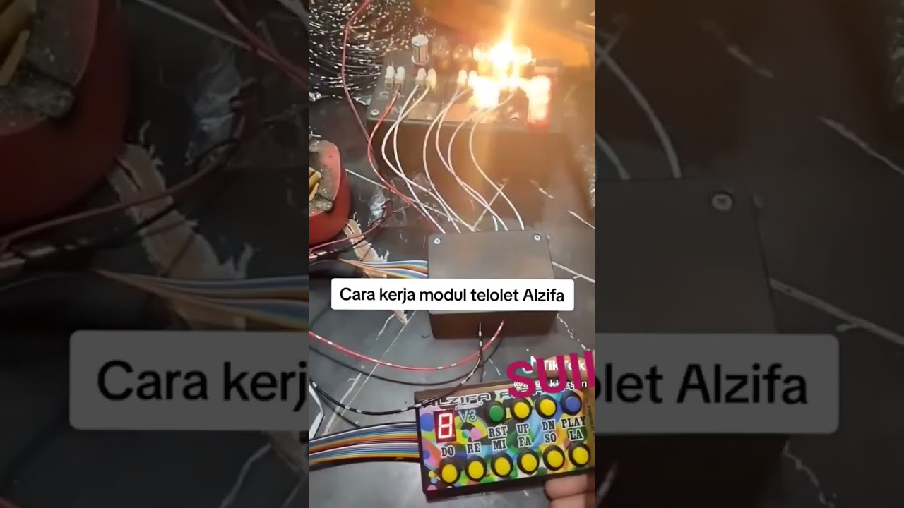 CARA KERJA MODUL TELOLET ALZIFA #viral #telolet #alzifa #trending #viralvideo