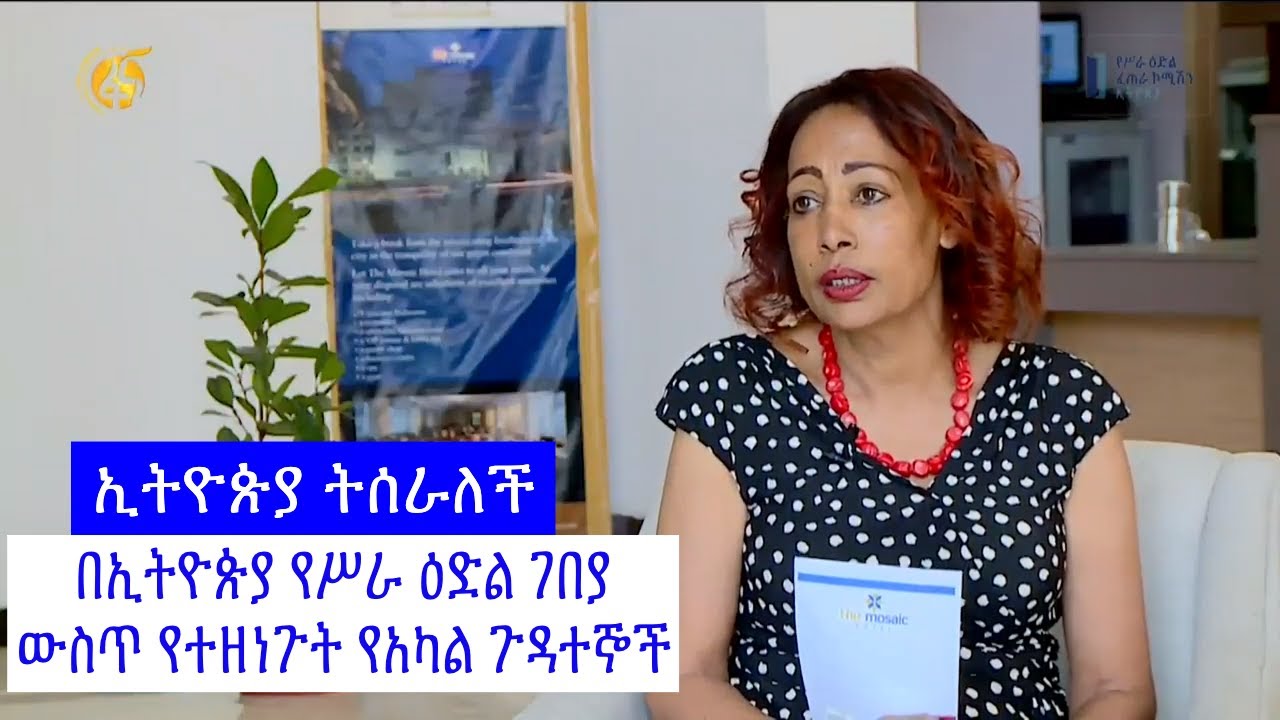 በኢትዮጵያ የሥራ ዕድል ገበያ ውስጥ የተዘነጉት የአካል ጉዳተኞች #ኢትዮጵያ_ትሰራለች