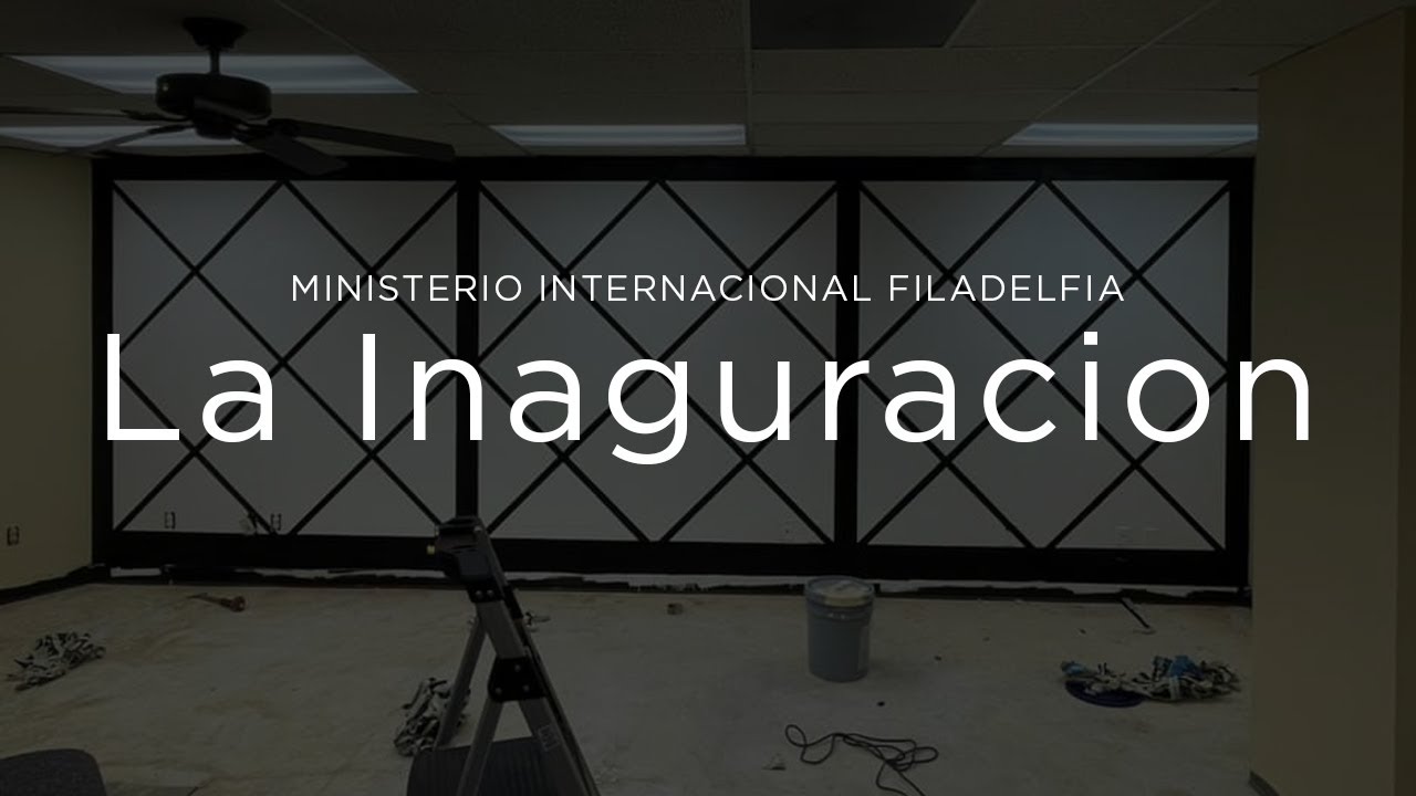 La Inaguracion - Pastor Daniel Cardoso