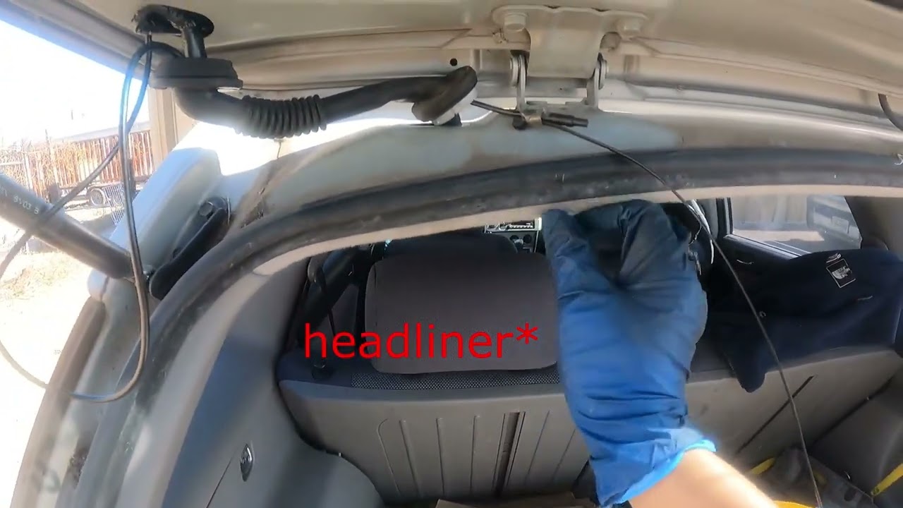 2004 Toyota Matrix Backup Reverse Camera Installation