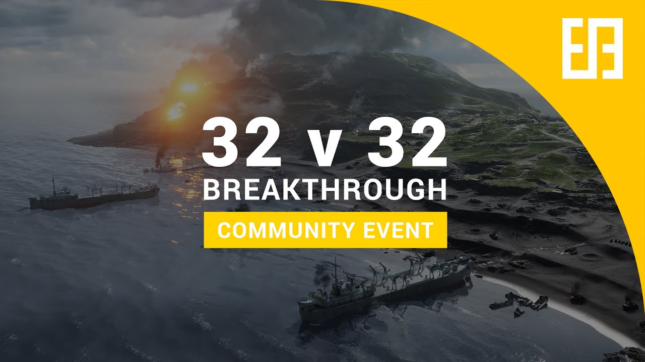 Invasion of Iwo Jima | 32v32 Breakthrough | PS4 Community Event
