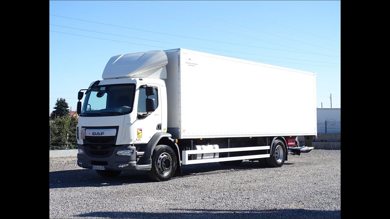 DAF LF 320, Euro 6, 2017r. Kontener, Winda, Sprowadzony, NA SPRZEDAŻ - SP Trans