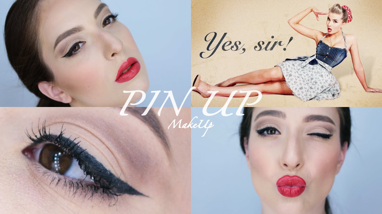 PIN UP MAKEUP. Tipo Dita Von Teese | Eunice Tiebow
