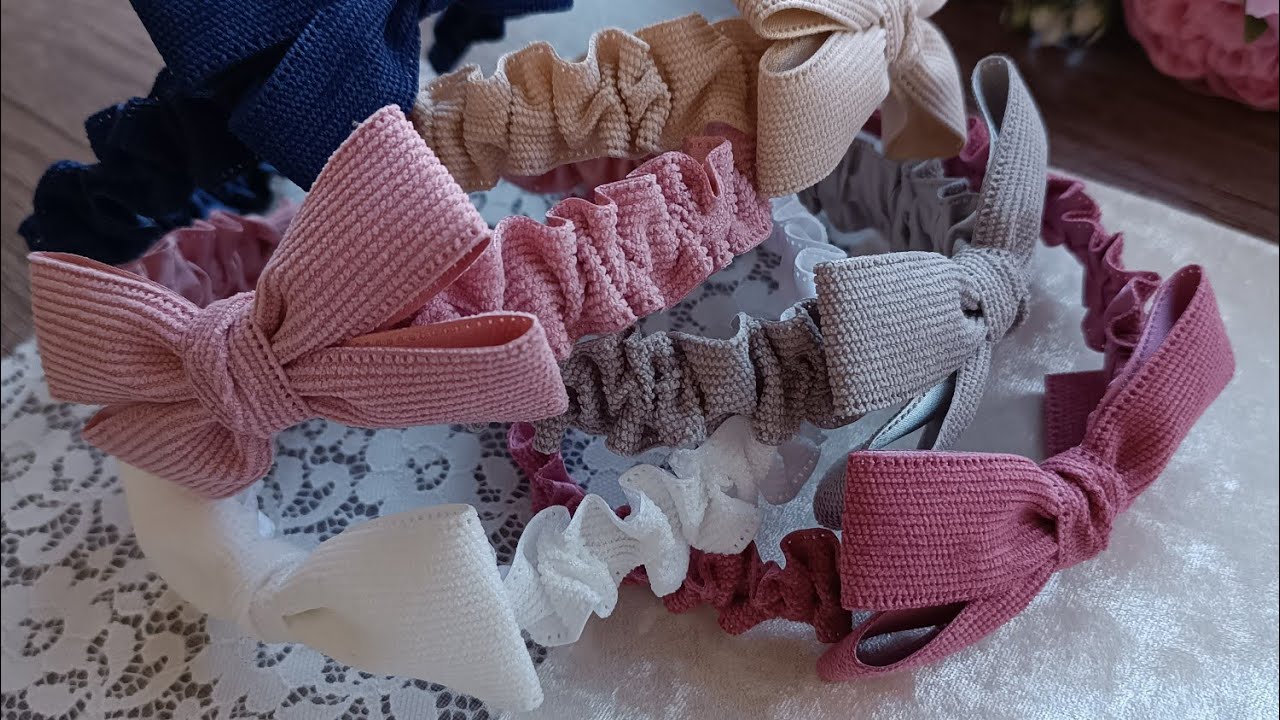 Трендовый ободок для волос своими руками.