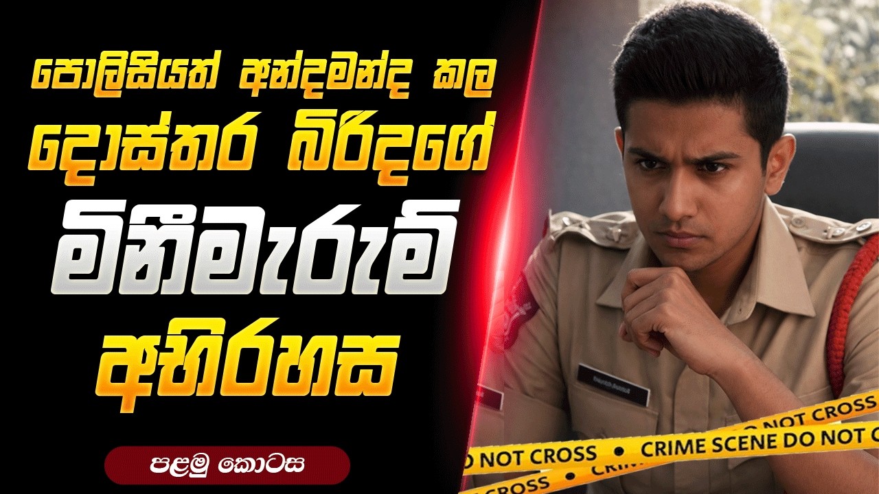 අවසානයේ ෂොක්වෙන ඝාතනයක සුලමුල | Sinhala Review | Sky Cinema
