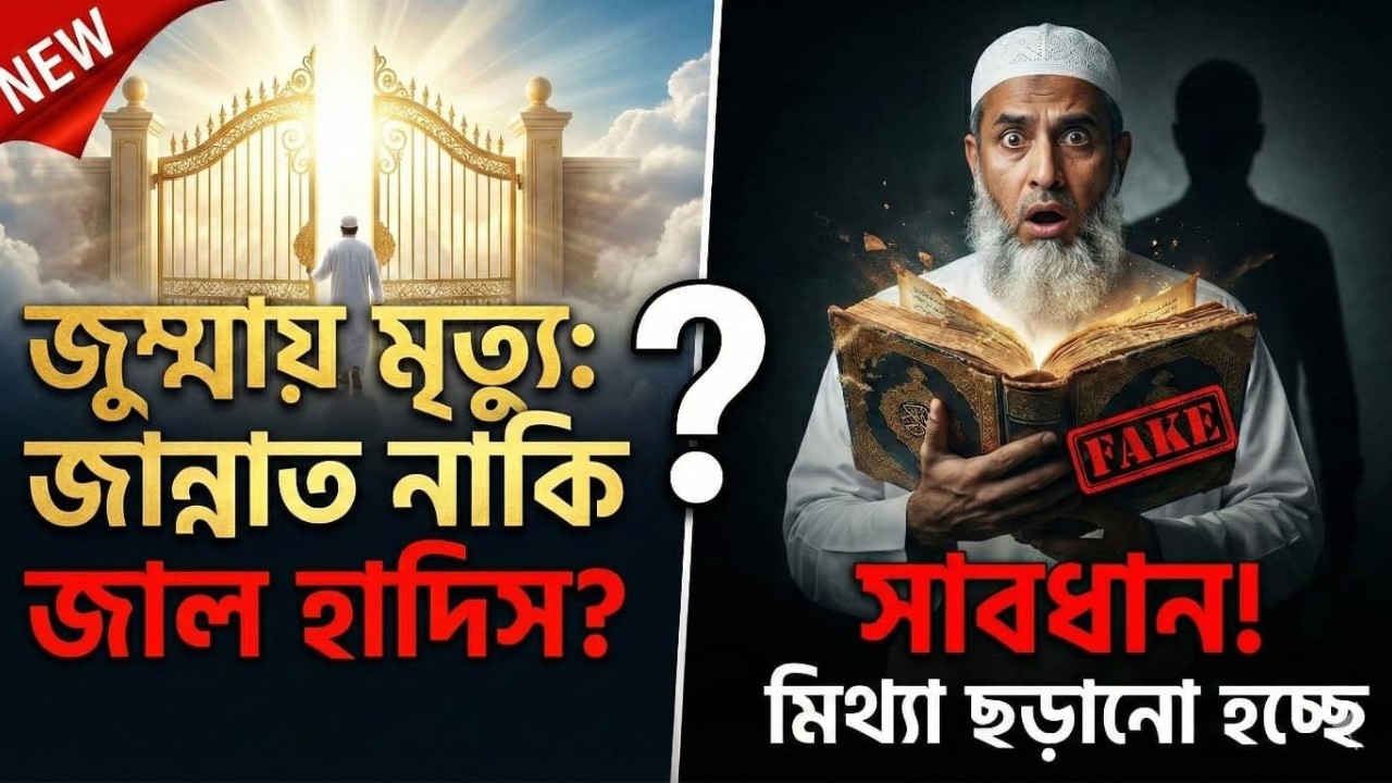 জুমার দিনে মৃত্যু = কবর আযাব মাফ? | Tirmidhi 1074 Weak Hadith Exposed | Quran vs Viral Claim