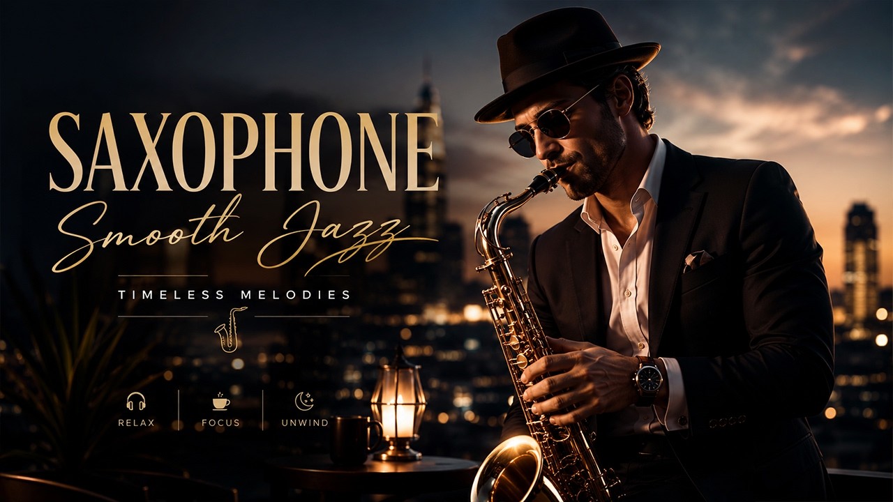Beautiful Saxophone Melodies for Coffee Time ☕ Relaxing Smooth Jazz Music