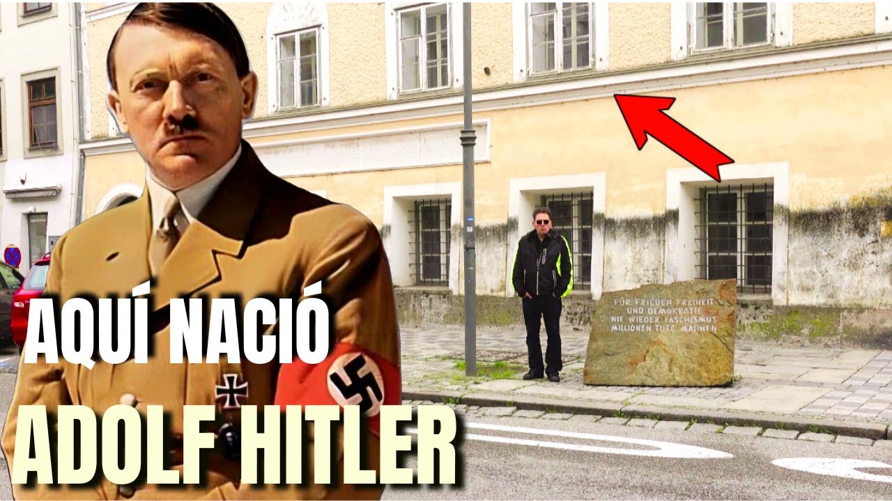 Fuí a la CASA DONDE NACIÓ ADOLF HITLER en la ciudad de Branau (Austria) y me quedé helado