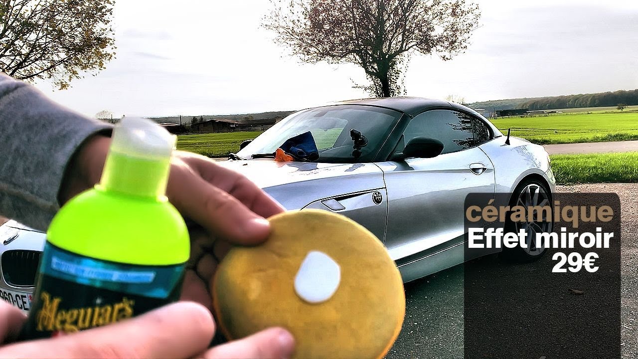 Une voiture comme un miroir . Céramique liquide Meguiar's