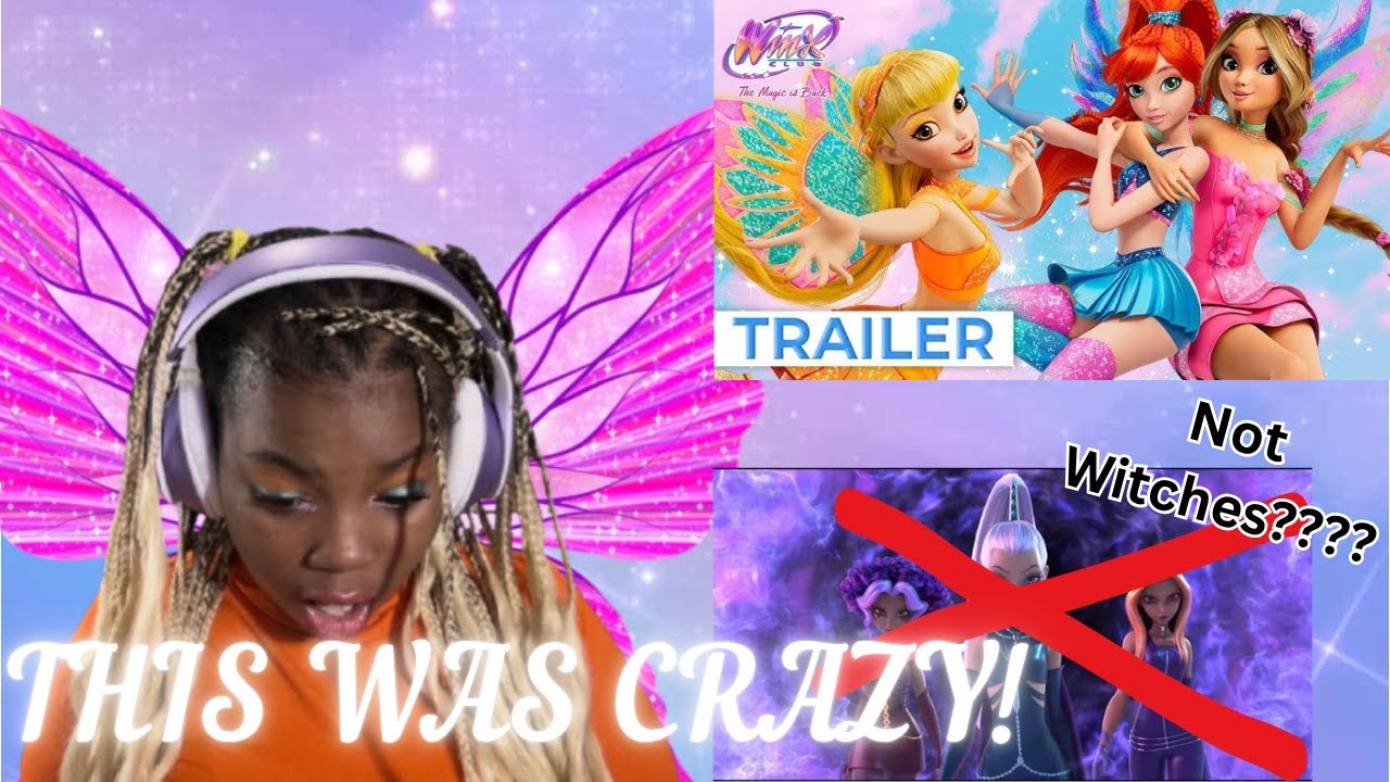 THE TRIX AREN’T WITCHES?! | Winx Club: The Magic is Back Trailer Reaction