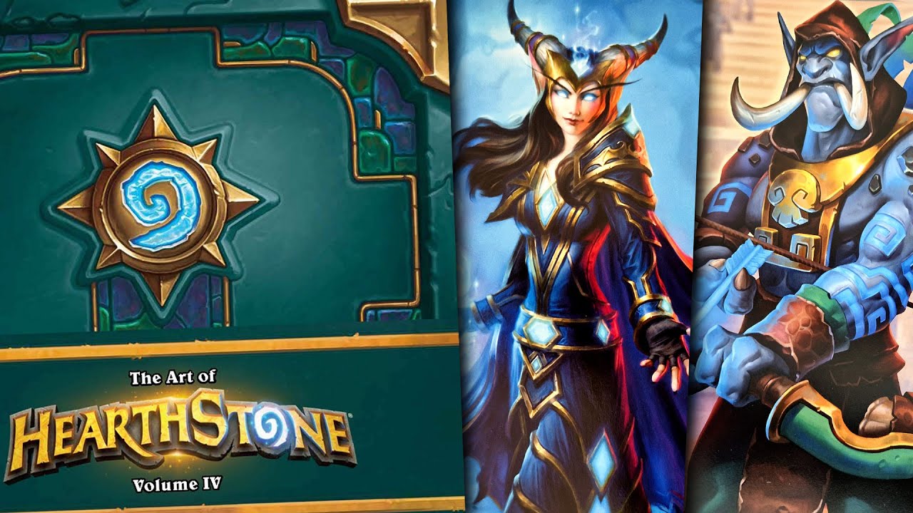 The Art of Hearthstone Vol 4 year of the Raven🐦 Blizzard Entertainment book preview