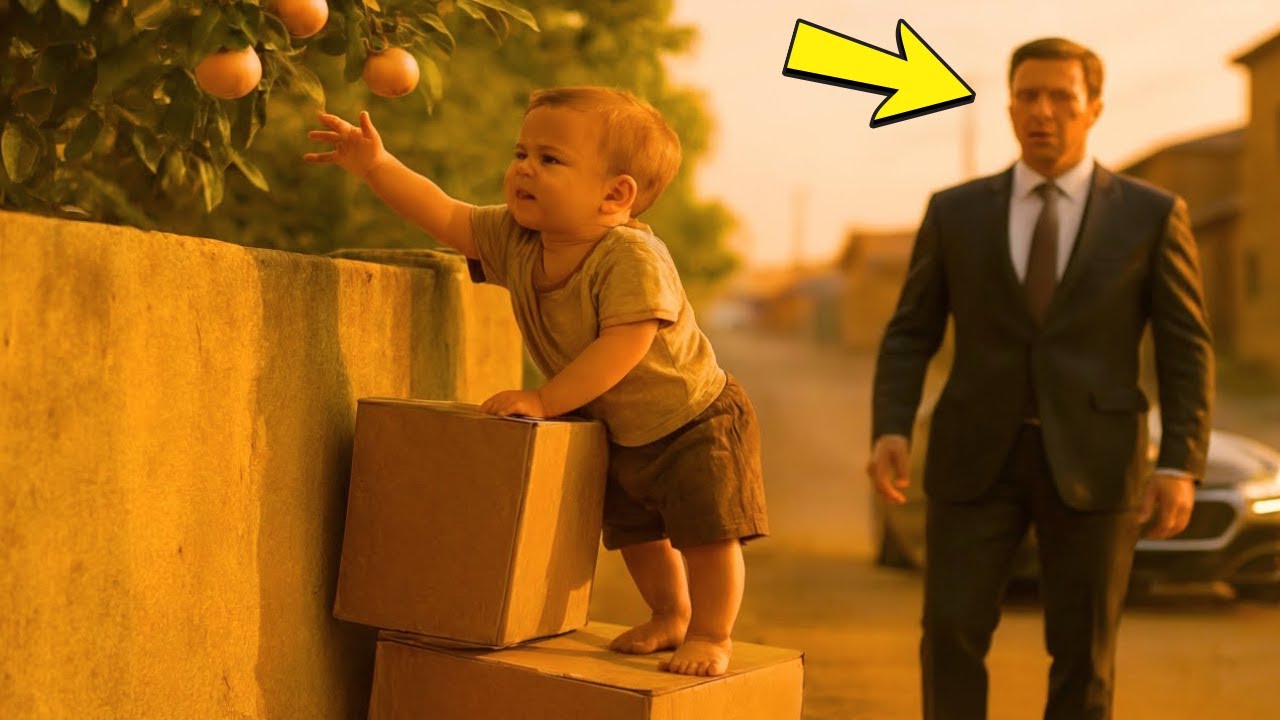 Un Millionnaire Surprend Un Enfant Cueillant Des Fruits, L’Histoire Derrière Émeut Tout Le Monde !!!