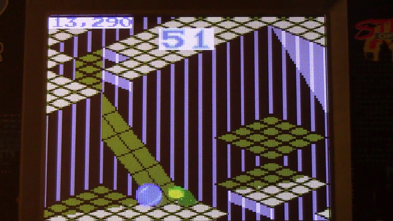 Marble Madness - Sega Game Gear