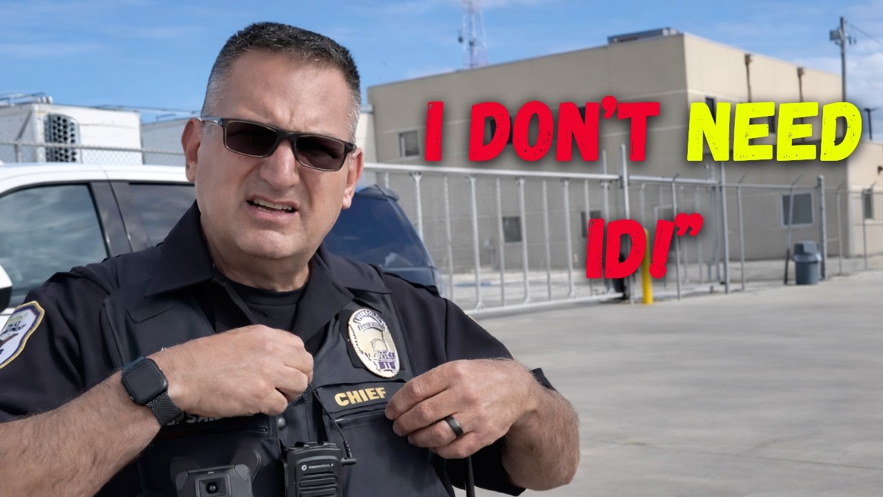 UK Police Push for ID… Man Calmly Pushes Back