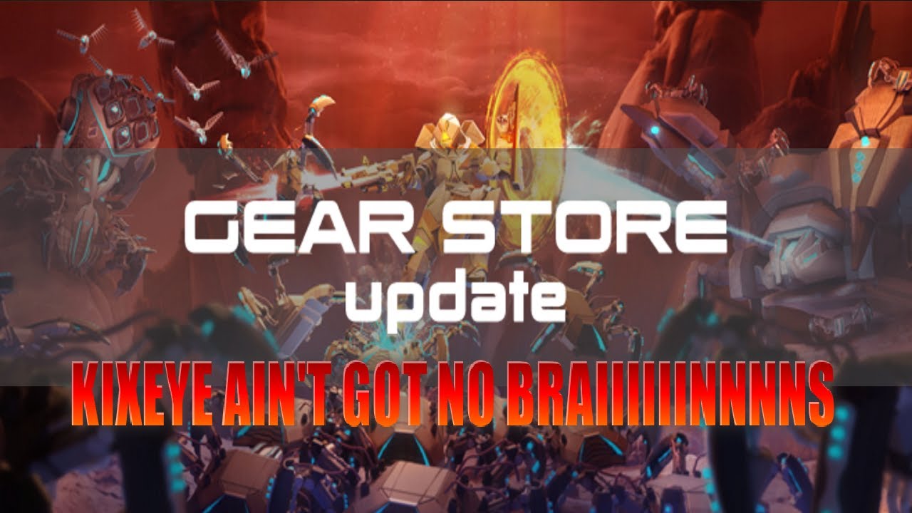 War Commander - Gear Store Update - Templar + Tech = Braindead Kixeye.