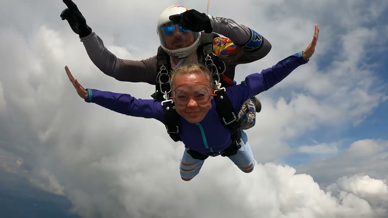 Skok w tandemie. Sky Camp, Kobylnica 28.08.2021