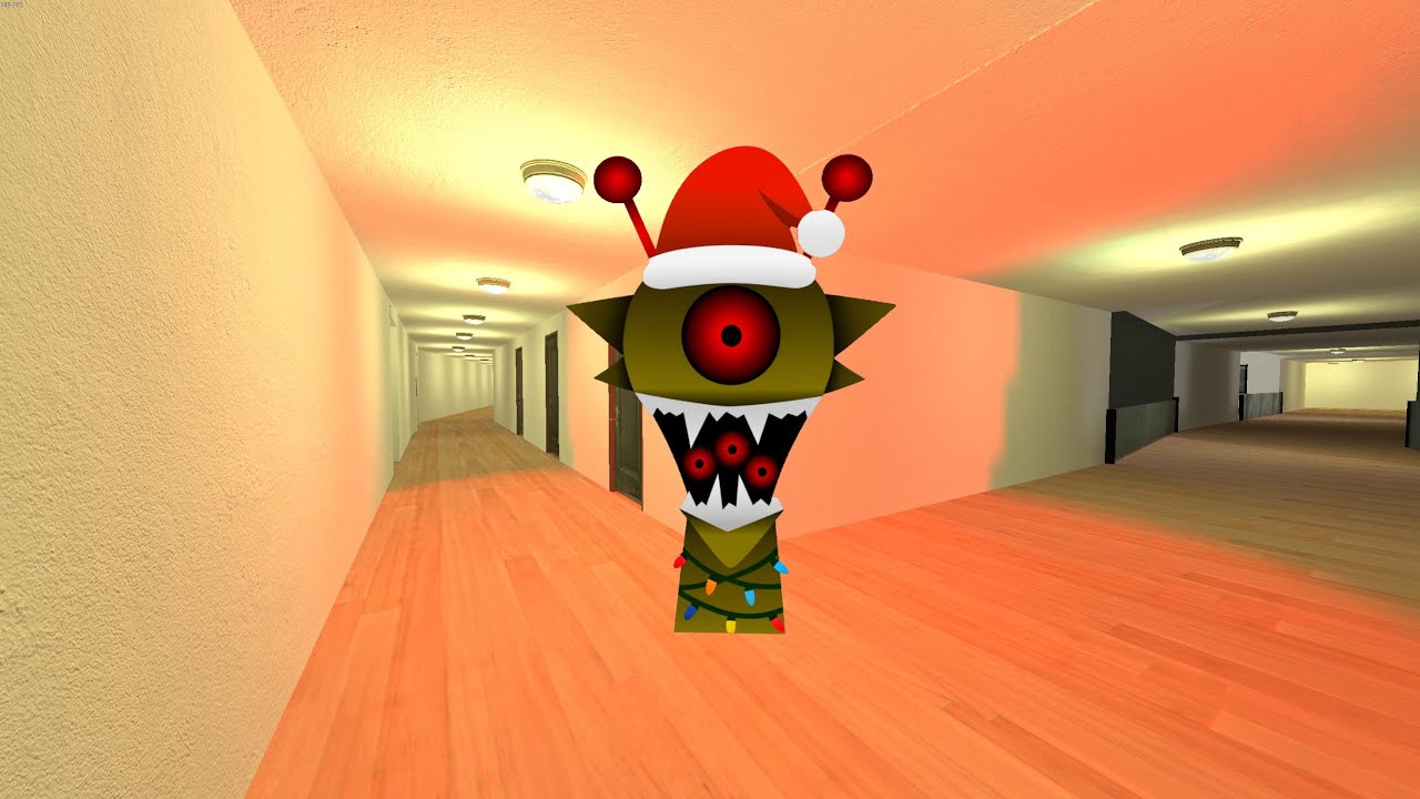 Кошмарное Рождество Sprunki SIMON Horror Phase 2 Nextbot Garry’s Mod