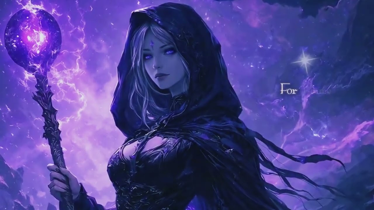 The Violet Flame | Witch Ritual Dark Pop Song Lyrics| Hexwave