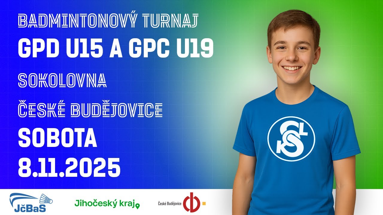KURT 1 | GPD U15 a GPC U19 České Budějovice | sobota 8.11.2025