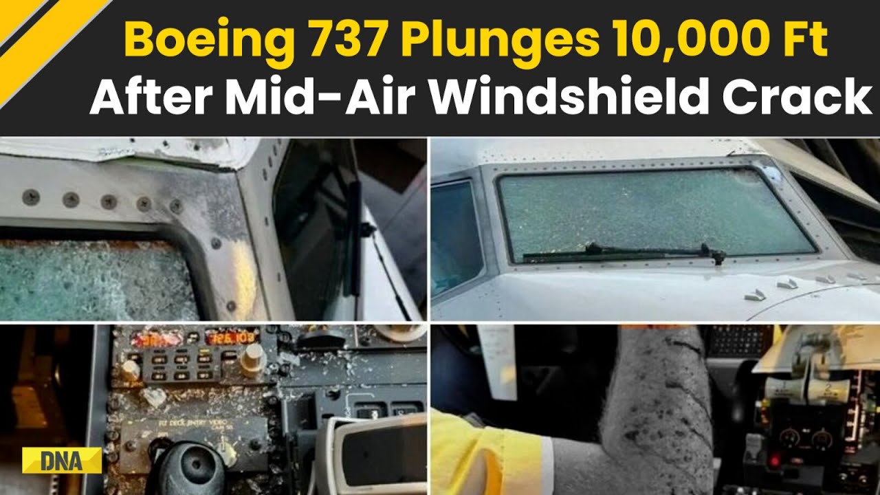 United Airlines 737 MAX Pilot Injured As Mysterious Object Cracks Windshield
