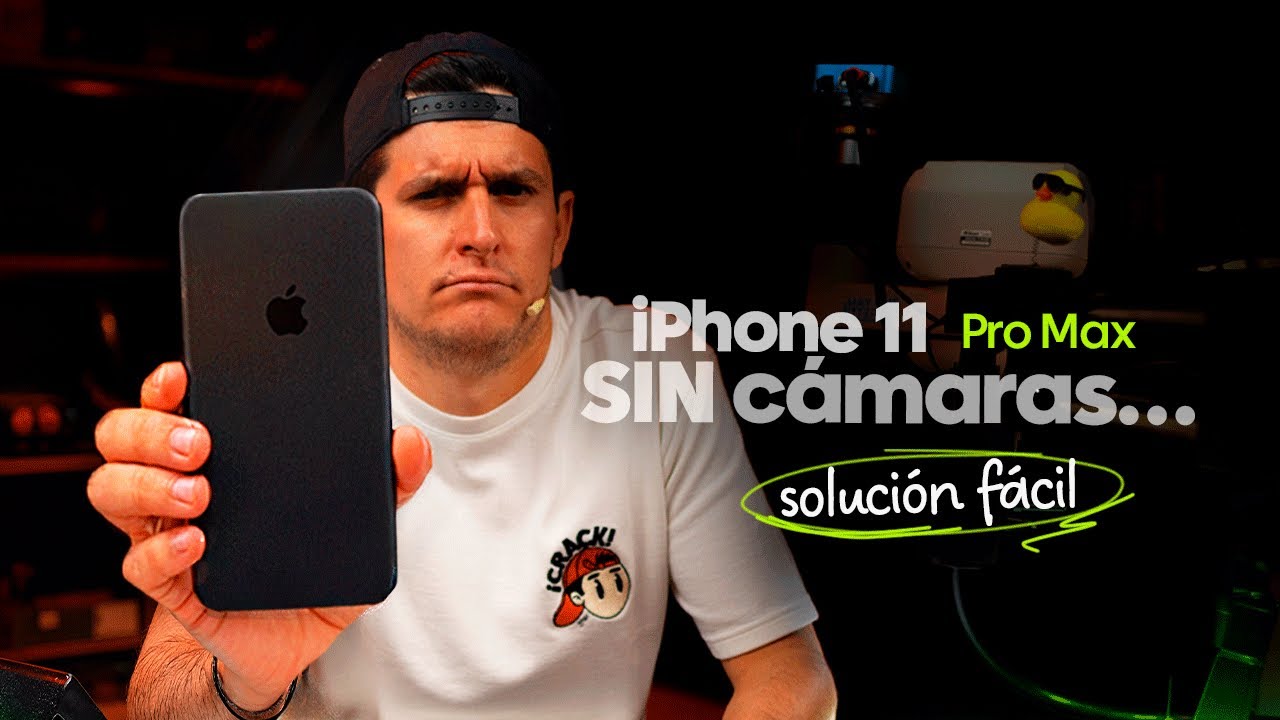 iPhone 11 pro Max sin cámaras | Solución Facil