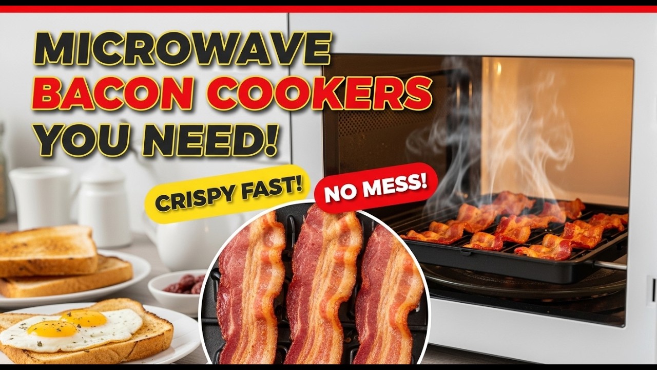 Top 5 Microwave Bacon Cookers You Need! 2026 | I Tested 10 Microwave Bacon Gadgets Here is the Clear