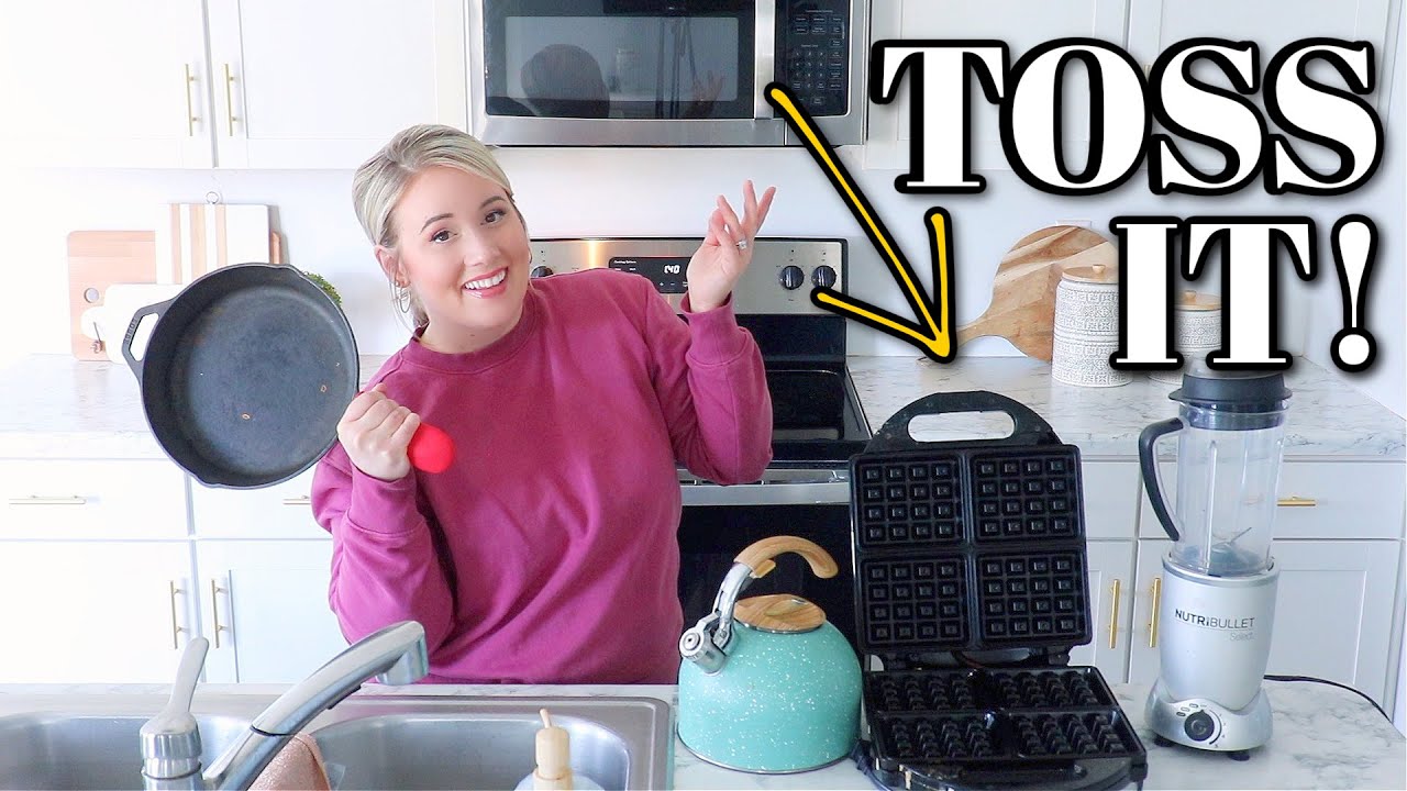 NEVER Have These 13 Items in Your Kitchen (If you HATE Cleaning!)