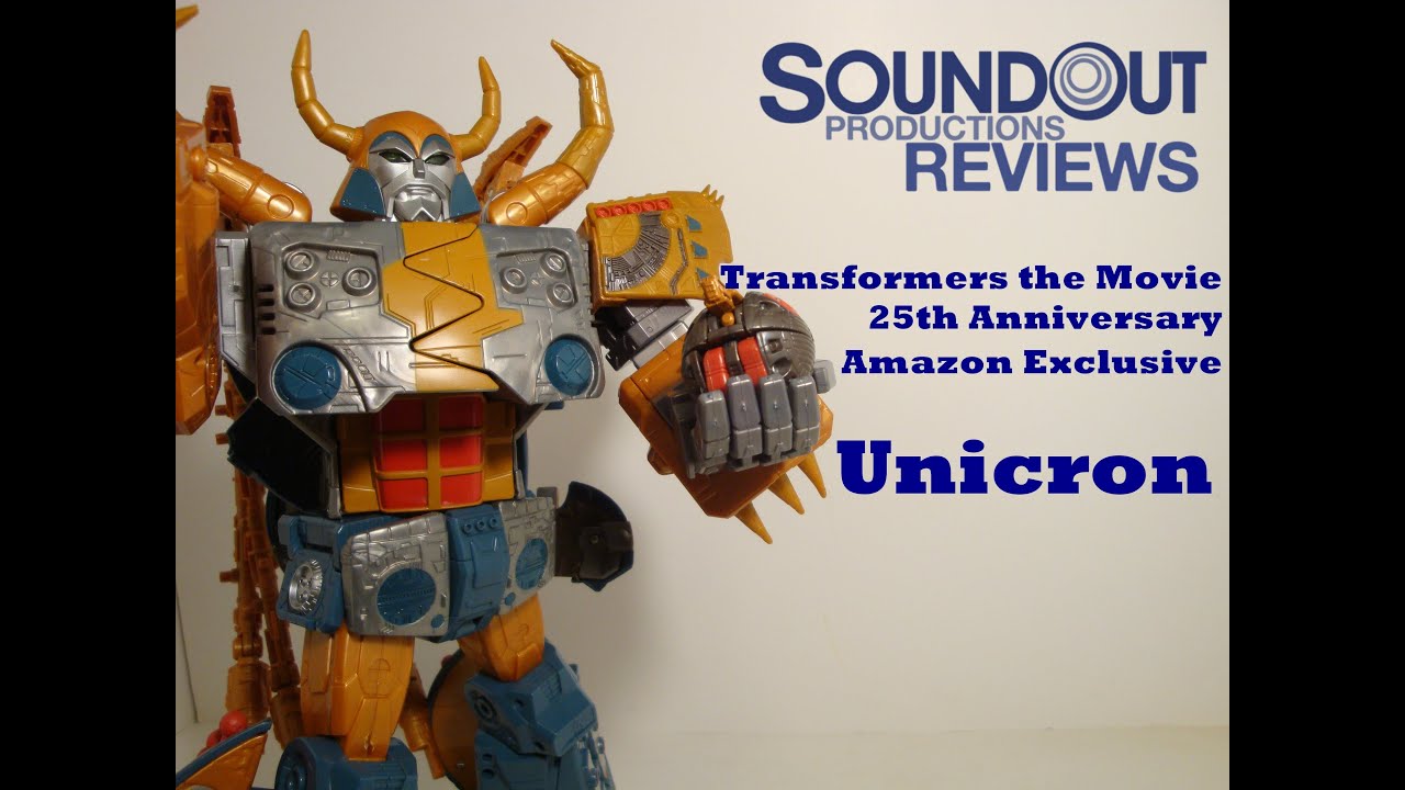 Soundout Review - Transformers the Movie 25th Anniversary - Unicron