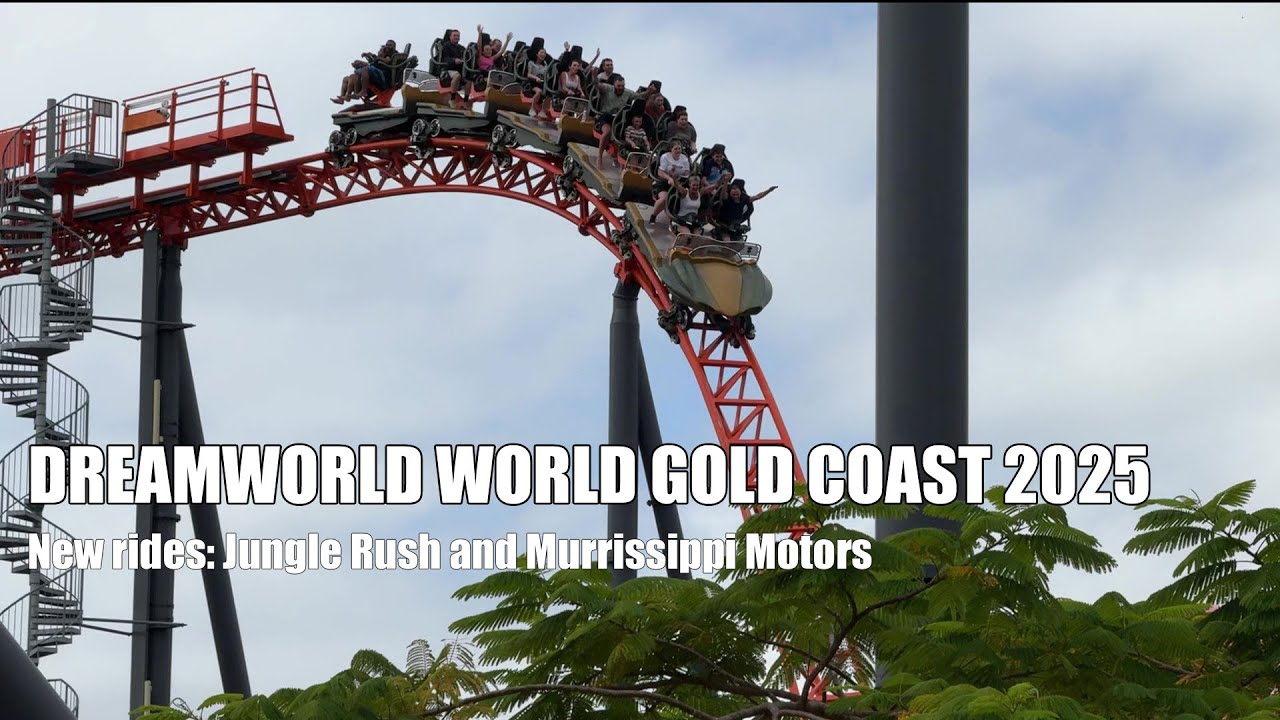 Dreamworld Gold Coast 2025 - New Rides: Jungle Rush