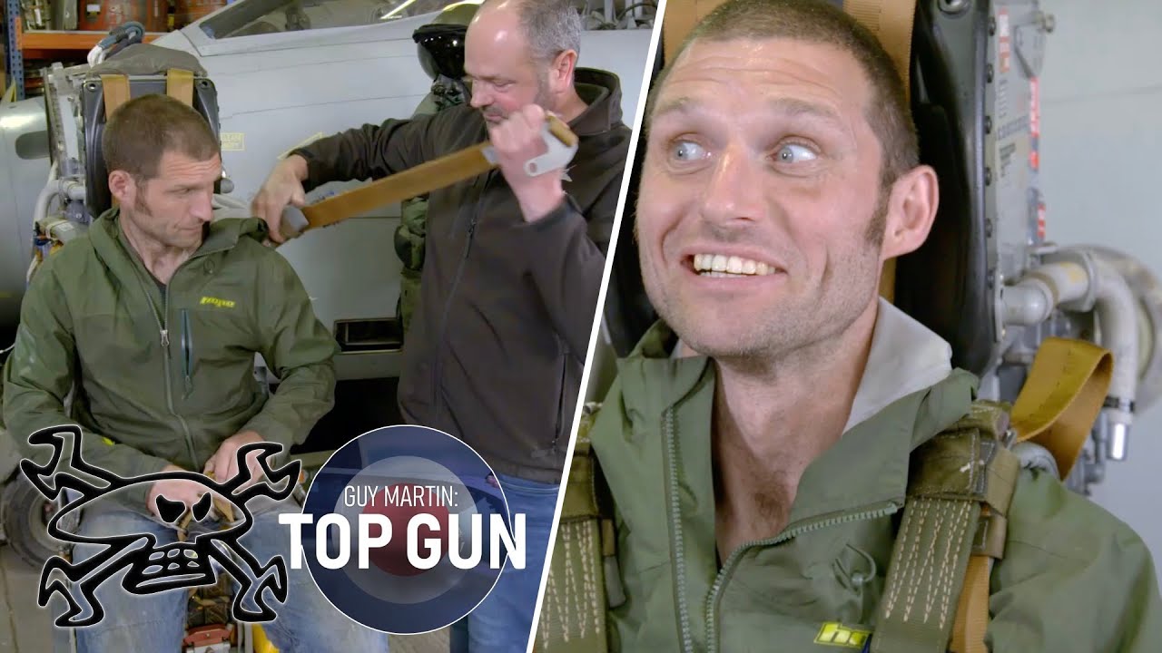 Guy & His Ejector Seat! | Guy Martin TOP GUN Exclusive