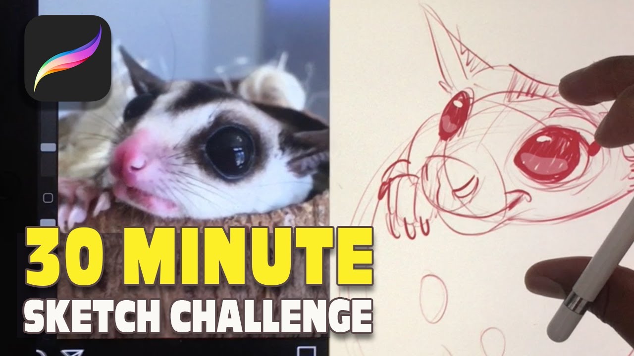 30 min Sketch Challenge | Quickest way to Improve your Drawing Skills