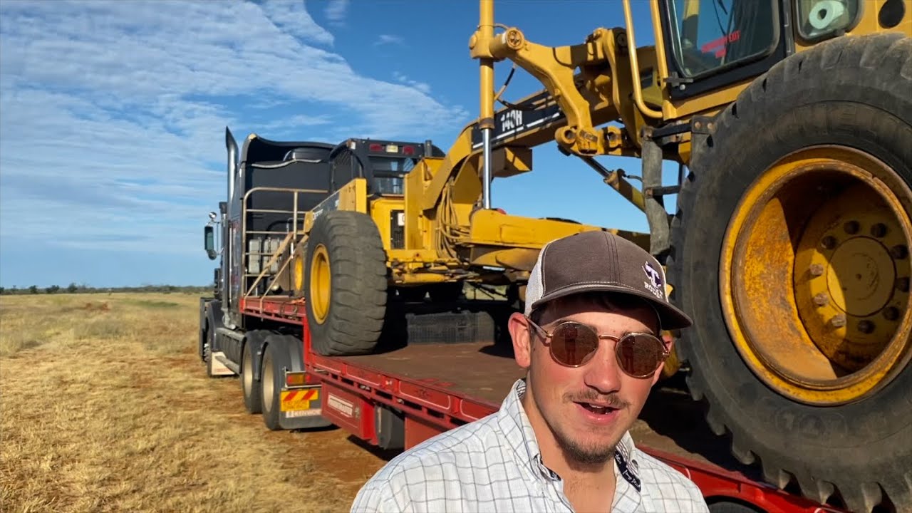 Unloading equipment out in the outback Ep. 29